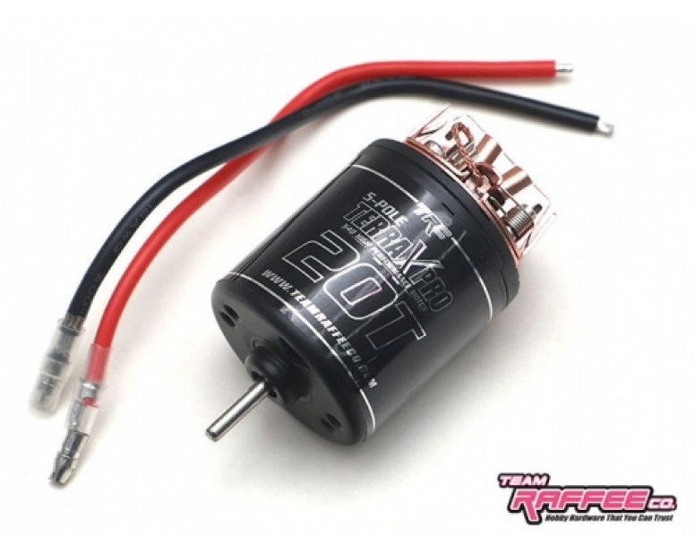 Terra X™ Pro 20T Balanced 5-pole 540 High Performance Brushed Motor 1420Kv