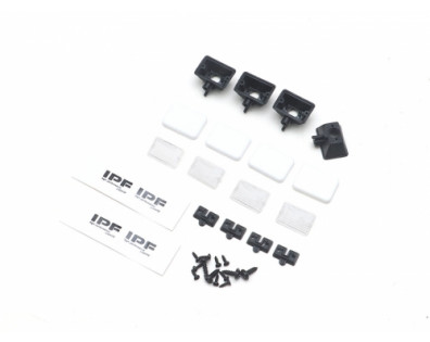 IPF Scale Square Lampshades w/ Mount (4)