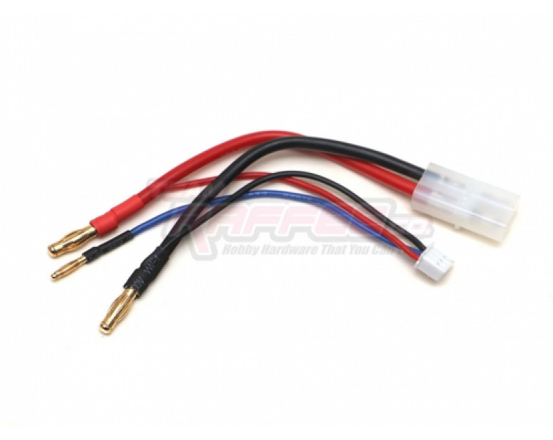 4mm Bullet Banana to Female Tamiya LiPo Battery Lead Wire & JST-XH Balance