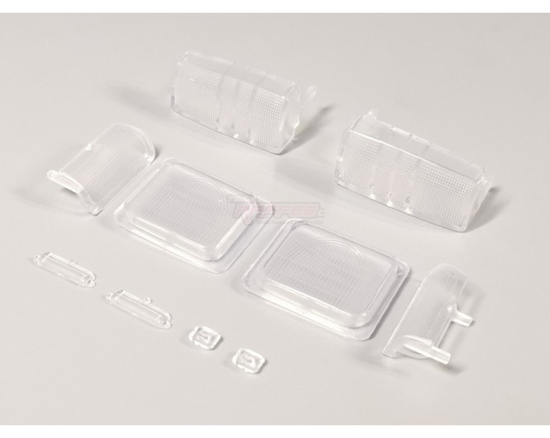 Transparent Light Lenses Set for TRC/302836 Discovery Body