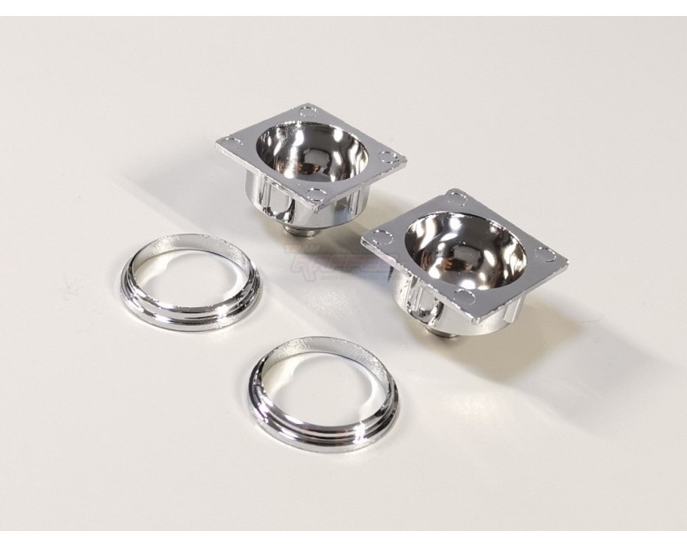 Chromed Light Bucket for TRC/302457 & TRC/302550 Rover SUV First Gen Hard Body 