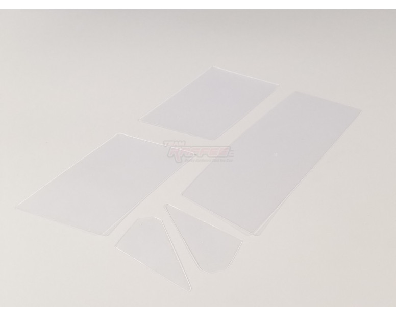 Front Door Window Set for TRC/302457 Rover SUV First Gen Hard Body 