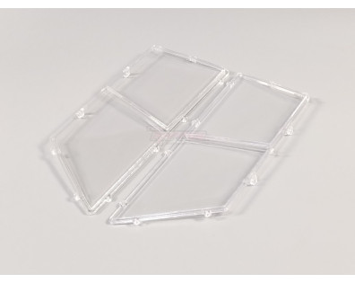 Rear Door Window Set for TRC/302457 Rover SUV First Gen Hard Body