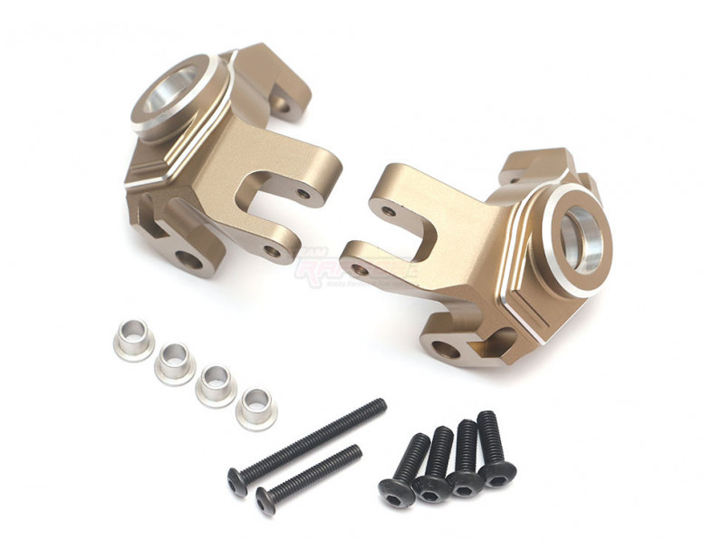 Aluminum Front Knuckle (2) Gun Metal