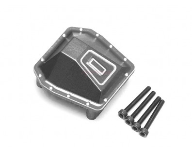 Aluminium 7075 Front/Rear Gearbox Cover Black