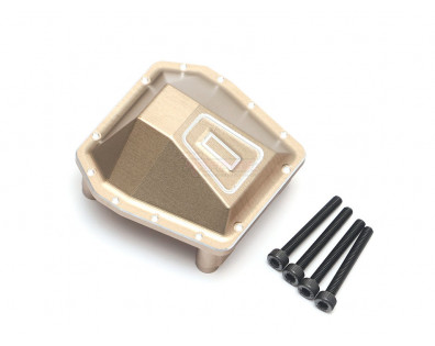 Aluminium 7075 Front/Rear Gearbox Cover Gun Metal