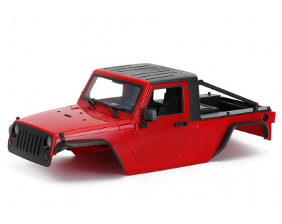 Wrangler Pickup Hard Body for 1/10 Crawler 313mm Red