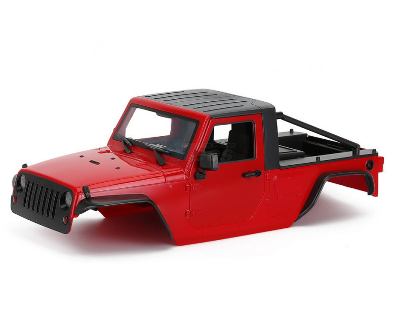 Wrangler Pickup Hard Body for 1/10 Crawler 313mm Red