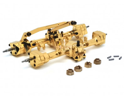 Brass Portal Front & Rear Axle Set for 2019 Jeep Wrangler
