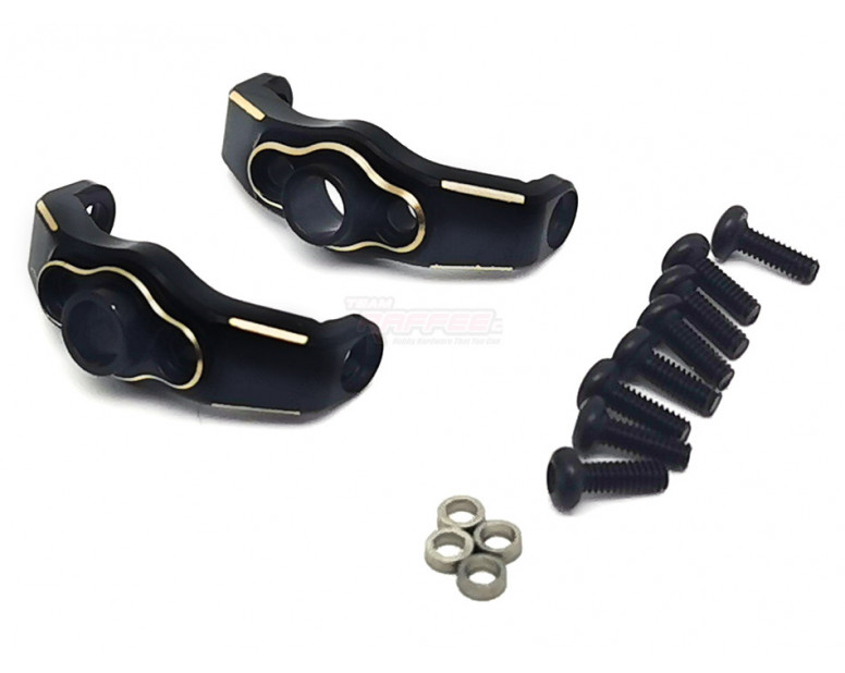 Brass Front C-Hub for TRX-4M Defender Black