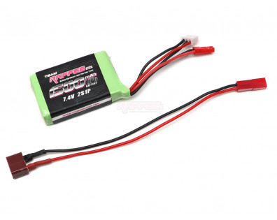 2S 7.4V 1500mAh Lipo Battery for Flysky GT5 Remote Controller