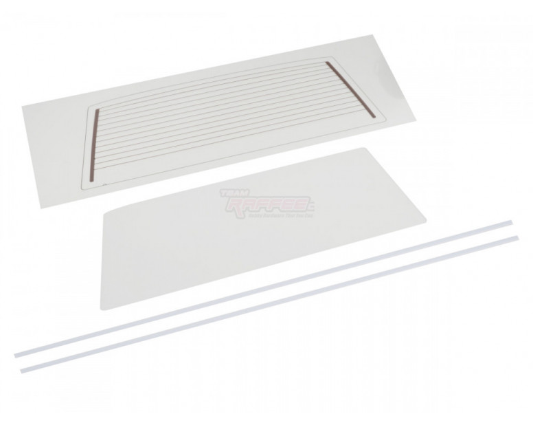 Upgrade Rear Window with Heating Wire Pattern for TRC/302206 Cherokee XJ Body