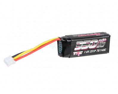 2S 7.4V 350mAh 70C  LiPo Battery JST-PHR-3P Connector