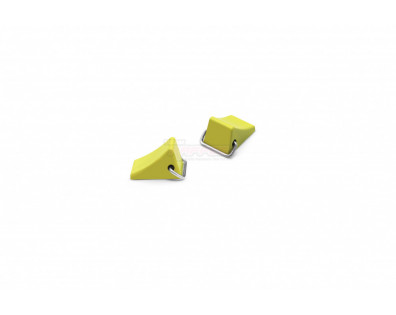 Scale Aluminum Tires Block Pads for 1/24 RC (2) Yellow