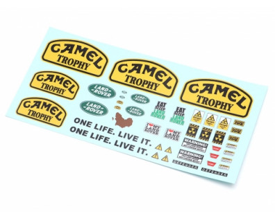 Camel Trophy Defender Water Transfer Decal