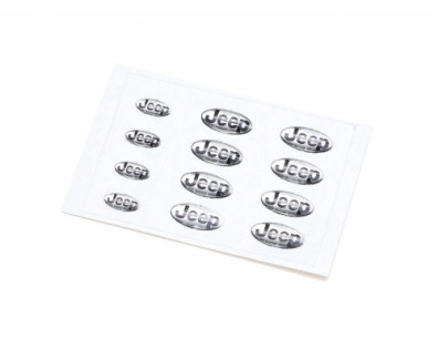 Jeep Crystal Sticker Black
