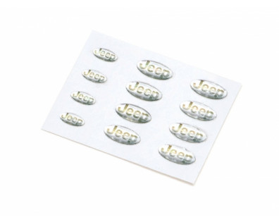 Jeep Crystal Sticker Green