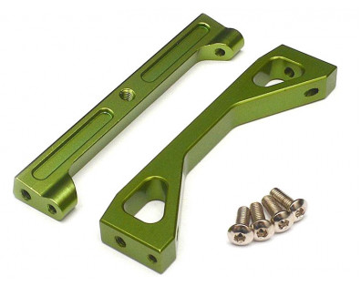 Aluminum Front Chassis Brace Holder Green