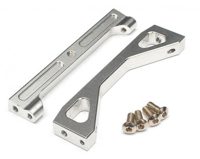 Aluminum Front Chassis Brace Holder Silver