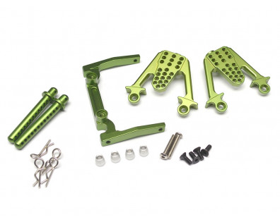 Aluminum Front Shock Mount Green