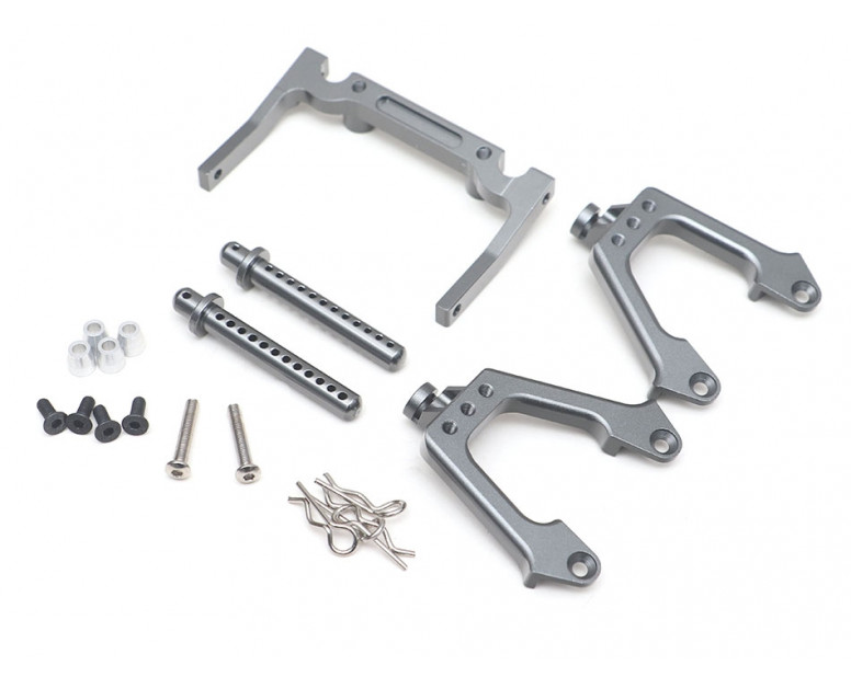 Aluminum Front Shock Mount Gun Metal