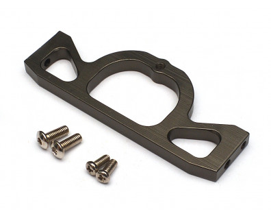 Aluminum Rear Chassis Brace Holder Gun Metal
