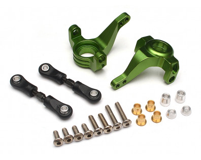 Aluminum Rear Hub & Lock Linkage (1 Pair) Green