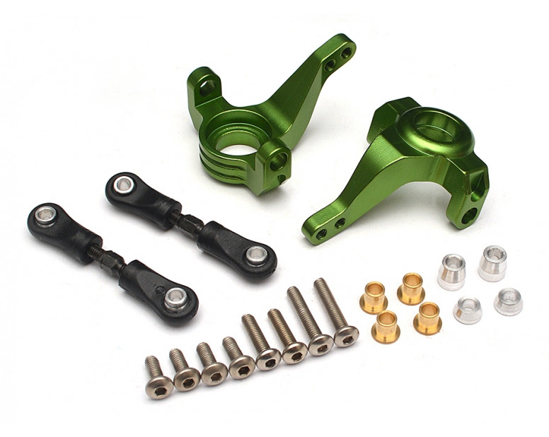Aluminum Rear Hub & Lock Linkage (1 Pair) Green