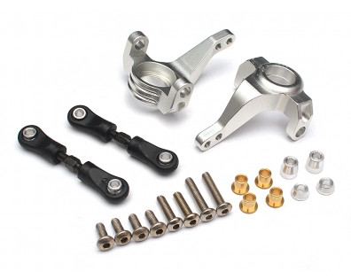 Aluminum Rear Hub & Lock Linkage (1 Pair) Silver