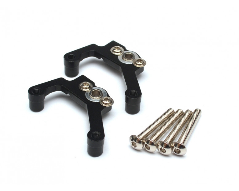 Aluminum 3 Link Roll Mount (1 Pair) Black