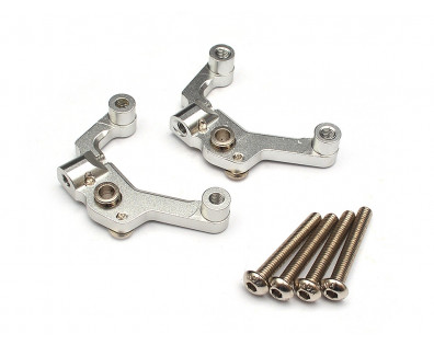 Aluminum 3 Link Roll Mount  (1 Pair) Silver