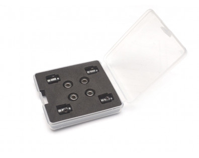 Aluminum Magnetic Body Post Locator - 1 Set Black