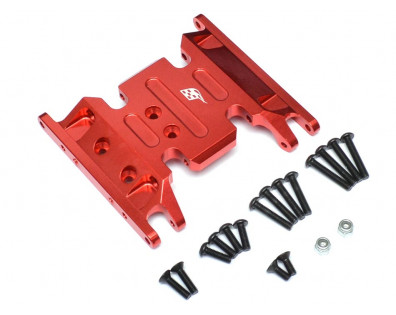 Aluminum Skid Plate Axial AX90047 SCX 2 RTR & SCX10 Red