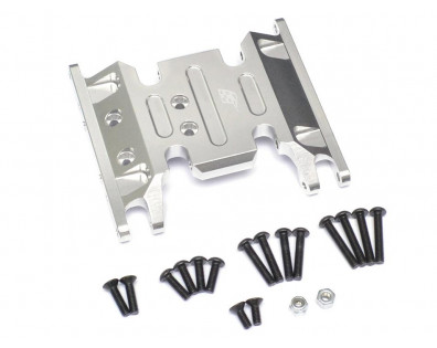 Aluminum Skid Plate Axial AX90047 SCX 2 RTR & SCX10 Silver