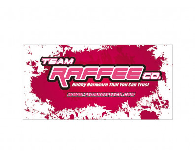 Team Raffee Mesh Banner 120cm x 60cm