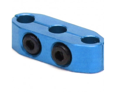 CNC Aluminum Wire Clamps for 14~16 AWG Blue