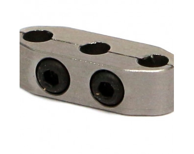 CNC Aluminum Wire Clamps for 14~16 AWG Gun Metal