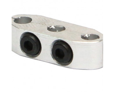 CNC Aluminum Wire Clamps for 14~16 AWG Silver