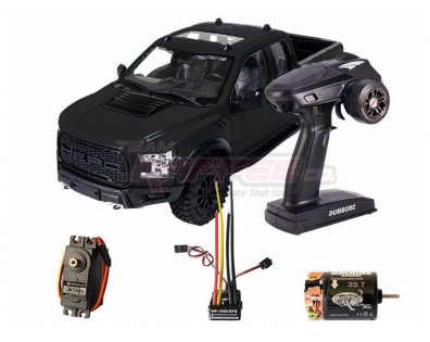 1/10 4WD Crawler Truck ARTR with JD Hero Body RTR Version Black