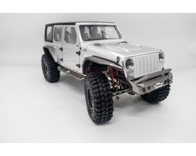 JDM 1/10 Full Metal 4x4 Scaled Crawler Kit Grey