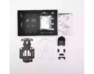 1/10 Go-Kart KIT Ver.A w/ Electronics & Stickers Black
