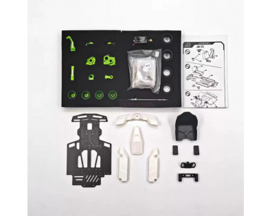 1/10 Go-Kart KIT Ver.A w/ Electronics & Stickers Green