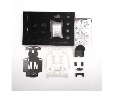 1/10 Go-Kart KIT Ver.B w/ Electronics & Stickers Black