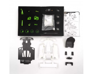 1/10 Go-Kart KIT Ver.B w/ Electronics & Stickers Green
