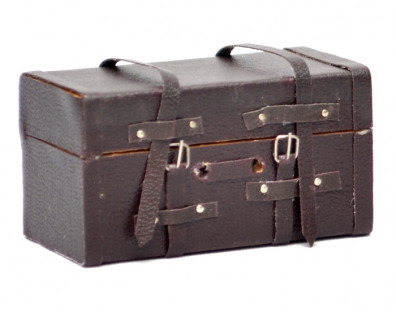Scale Accessories - Large Old Leather Luggage