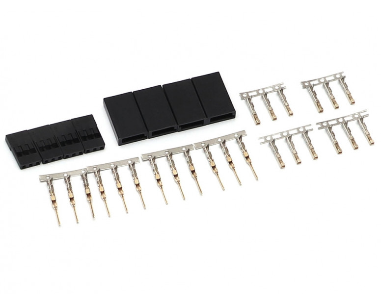 Futaba Servo Connectors 4 Male and 4 Female