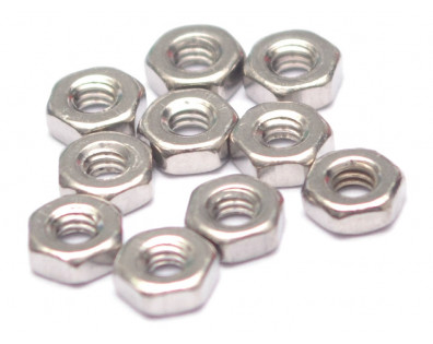 304 Stainless Steel Hex Nuts M2 (10)