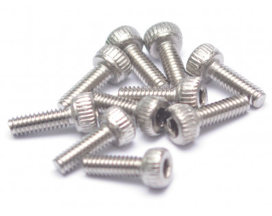 304 Stainless Steel M2x6mm Hex Socket Cap Head (10)