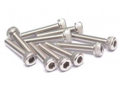 304 Stainless Steel M3x16mm Hex Socket Cap Head (10)