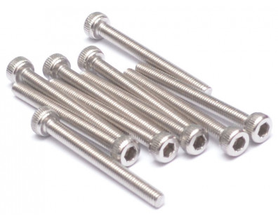 304 Stainless Steel M3x30mm Hex Socket Cap Head (10)